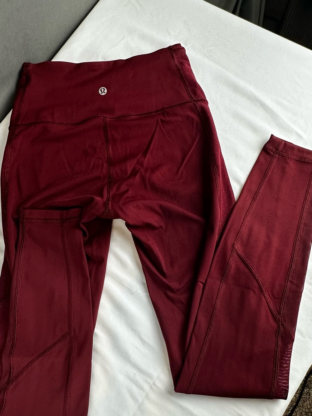 lululemon athletica Deep Burgundy High-Rise Leggings